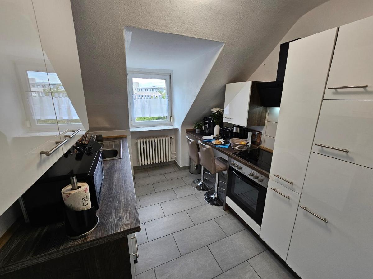 Exklusives Und Helles Dachgeschoss-Apartment No 3 Im Zentrum Von Kassel, Schnelles 1Gbit Internet, Geschirrspueler, Boxspringbetten Екстер'єр фото