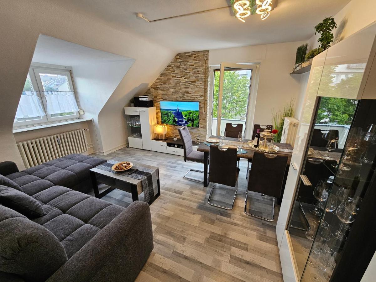 Exklusives Und Helles Dachgeschoss-Apartment No 3 Im Zentrum Von Kassel, Schnelles 1Gbit Internet, Geschirrspueler, Boxspringbetten Екстер'єр фото